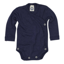 Laden Sie das Bild in den Galerie-Viewer, Baby-Wickelbody mit 70% Schurwolle