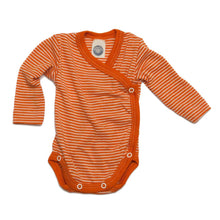 Laden Sie das Bild in den Galerie-Viewer, Baby-Wickelbody mit 70% Schurwolle