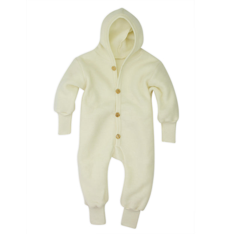 Baby overall 100% new wool brown 74/80