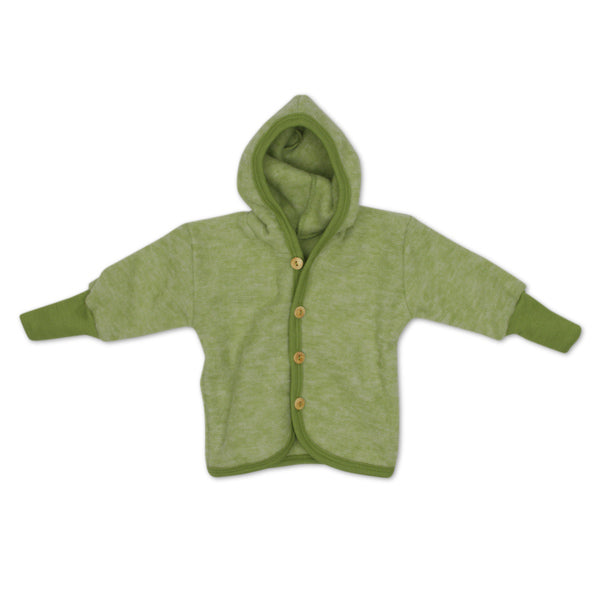 Baby-Jaeckchen 100% new wool brown 86/92