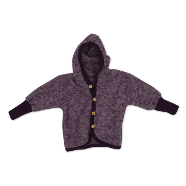 Baby-Jaeckchen 100% Schurwolle lila