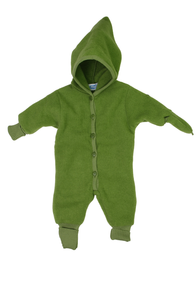Baby Fleece Overall 100% Merinoschurwolle Reiff