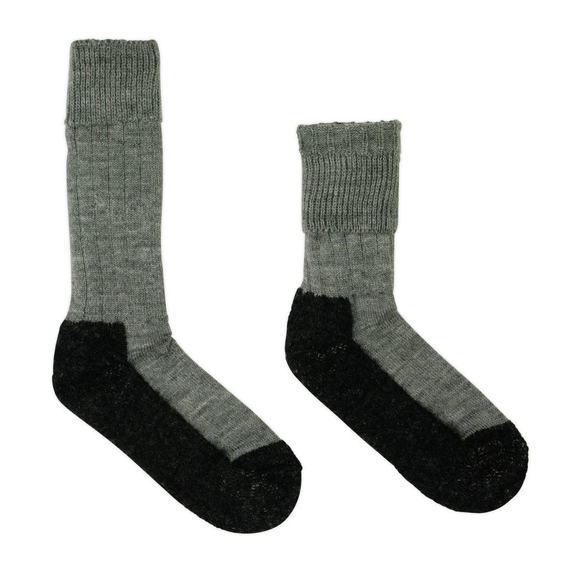 Deer Nature Baby/Children Grobstrick Stopper Sock Pure organic Schurwolle
