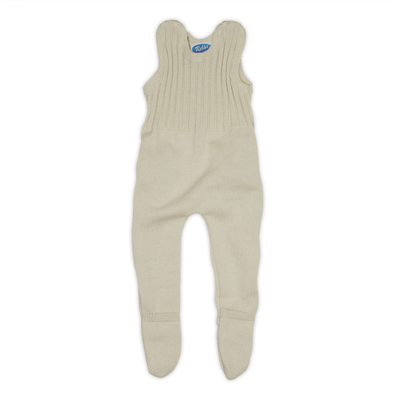 Baby-Strampler aus 100% Schurwolle gestrickt Reiff