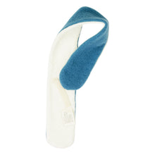 Laden Sie das Bild in den Galerie-Viewer, Baby Fleece‑Schal 60×8 cm Schurwolle Blau Reiff