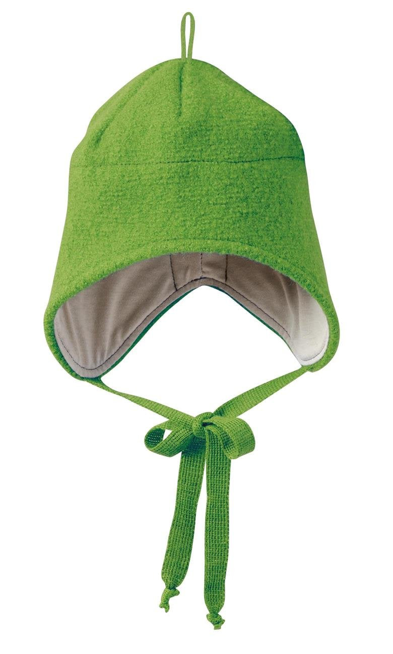 Disana - Walk-Mütze Wolle grün, Größe: S