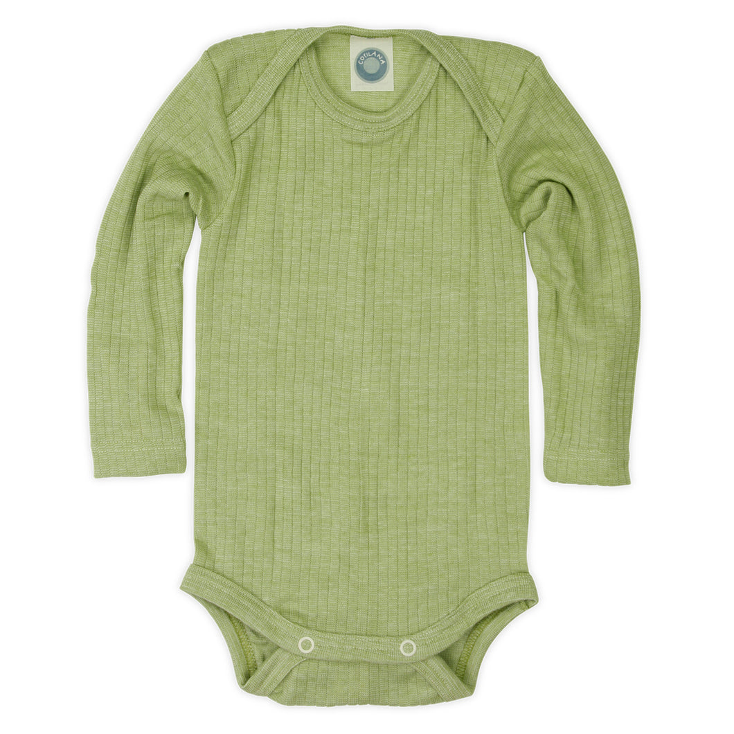 Baby-Body mit 35% Wolle