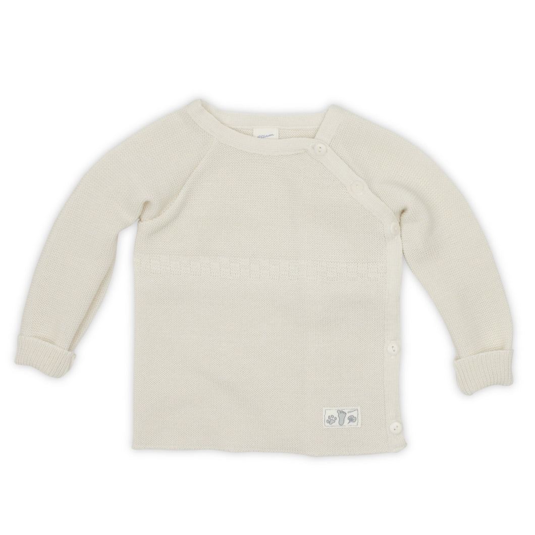 Baby-Pullover mit 100% Schurwolle