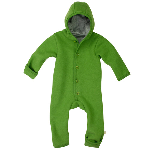 Baby Walk-Overall Wolle grün von Disana