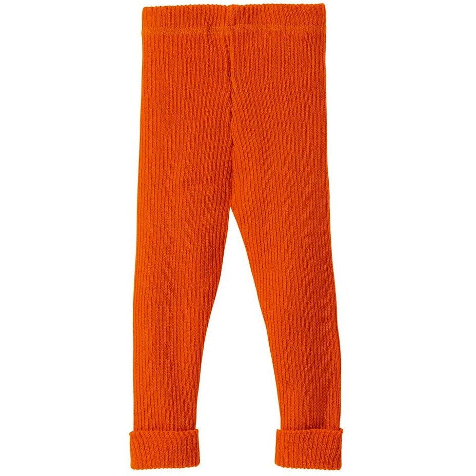 Disana - Strick-Leggings Wolle, Orange, 62/68